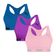 Kit 3 Tops Puma Nadador Sem Costura Feminino M
