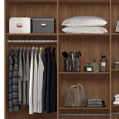 Guarda Roupa Casal 8 Portas Havana Santos Andirá Jatobá