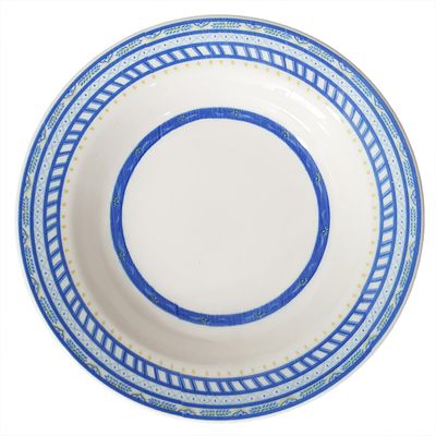 Prato Fundo de Cerâmica Donna Grano 21,5cm 6 Unidades - Biona 140604