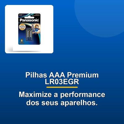 Pilha Alcalina Premium Aaa Lr03egr C-2