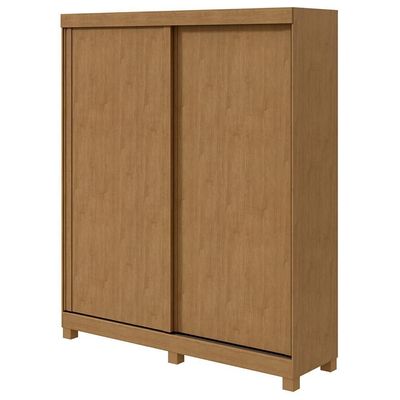 Guarda Roupa Solteiro 2 Portas Zeine Lopas Imbuia