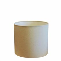 Cúpula Abajur Cilíndrica Cp-7007 ø20x22cm Algodão Crú