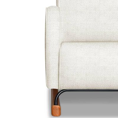 Poltrona Com Base Balanço Em Tecido Linho Cindy – Lucadi Rústico Natural