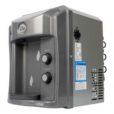 Purificador De Água Alcalina Ionizada Ozônio E Magnésio Mg+ Preto 110V