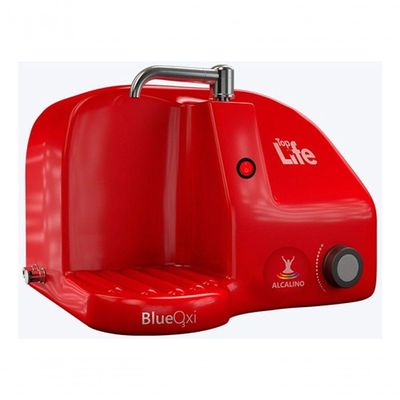 Filtro De Água Alcalina E Ozonizada Blue Heoxi Top Life Vermelho 220V