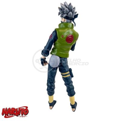Boneco Action Figure Kakashi Hatake Sharingan 18Cm Naruto