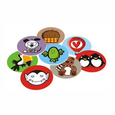 Jogo de Fichas Achei - Colorido - 0579 - Nig Brinquedos