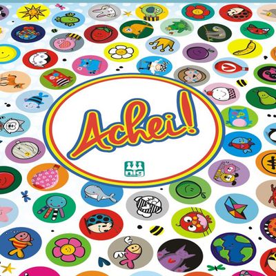 Jogo de Fichas Achei - Colorido - 0579 - Nig Brinquedos
