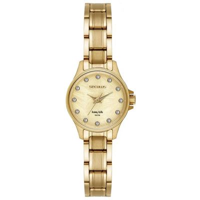 Relógio Seculus Feminino Ref: 77330lpsvda1 Clássico Aço Dourado