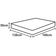 Jogo Cama Lençol Honore Casal Padrão Micro Percal 200 Fios c/ Detalhes Bordados 4 Peças - Branco Neve