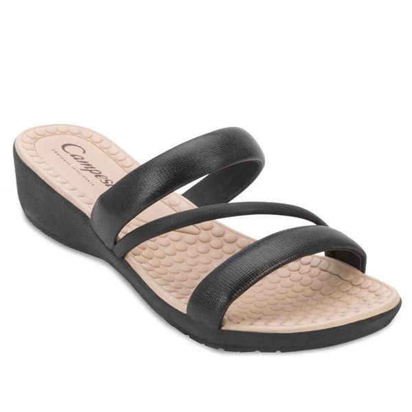 Tamanco Campesí CP24-CP083 41 / Preto/Bege Tamanco Campesí CP24-CP083 41 / Preto/Bege