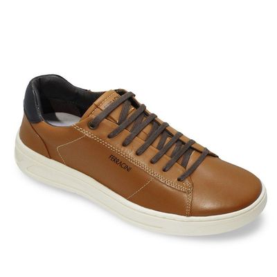 Sapatênis Ferracini Quest Masculino 39 / Marrom