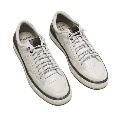 Sapatênis Democrata Denim City Masculino 42 / Branco