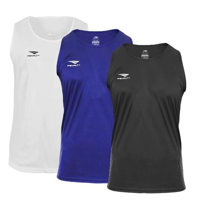 Kit 3 Regatas Penalty X Masculino G / Azul/Preto