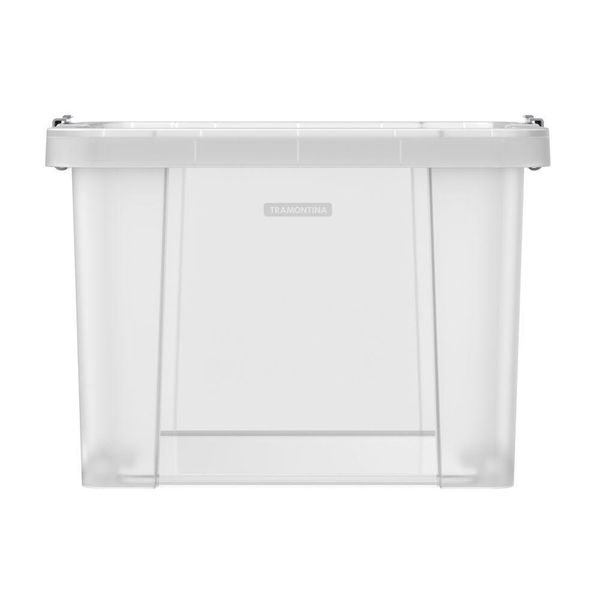Caixa Organizadora Tramontina Office Em Polipropileno Transparente 30 L