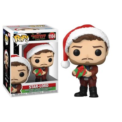 Funko Pop Guardians Of The Galaxy 1104 Star Lord Holiday