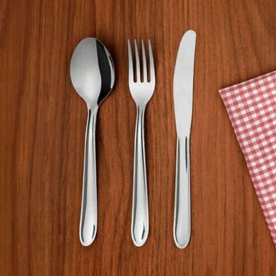 Jogo 24 Facas de Mesa Aço Inox 20,5cm Turim Brinox Cozinha
