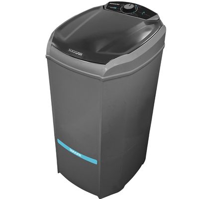 Tanquinho Suggar 15Kg Lavamax Eco LE1521PR com Dispenser Para Sabão e Desligamento Automático Prata / 110v