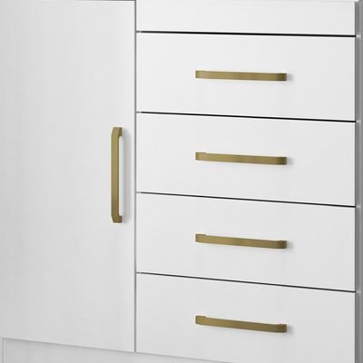 Cômoda De Madeira 4 Gavetas Montevidéu Demóbile Branco