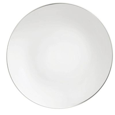 Prato Raso Tramontina Atena em Porcelana Decorada 28cm Mesa Posta Servir Jantar