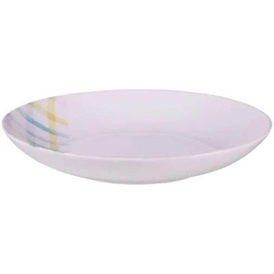 Prato Fundo em Porcelana 21cm Tramontina Sweet Color 680ml Servir Caldos Sopas