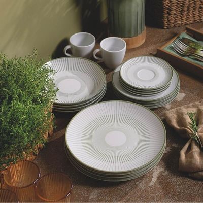 Aparelho de Jantar Tramontina Lineare 20 Peças em Porcelana