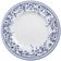 Aparelho de Jantar em Porcelana Decorada 24 Peças Tramontina Azzura 6 pessoas Mesa Posta