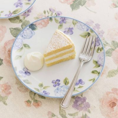 Prato Sobremesa 19cm Porcelana Tramontina Aura Servir Doces Tortas