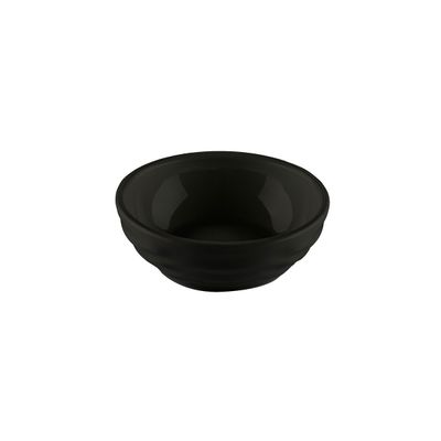 Molheira Oriental Redonda 100ml Preta em Policarbonato