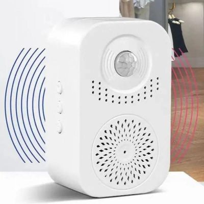 Campainha Sensor Presenca Inteligente Lembrete Voz Infravermelho Detector Movimento Por Indução Gravador Alerta Mensagen
