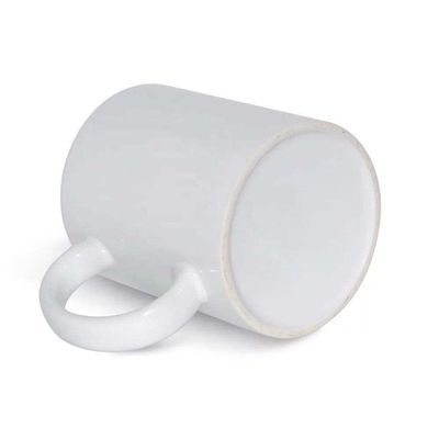 Kit 6 Caneca Ceramica Branca 325ml Conjunto Porcelana Classe Aaa Para Dtf Uso Diario Brinde Luxo Premium