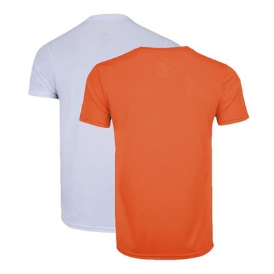 Kit 2 Camisetas Penalty X Masculina G / Branco e Laranja