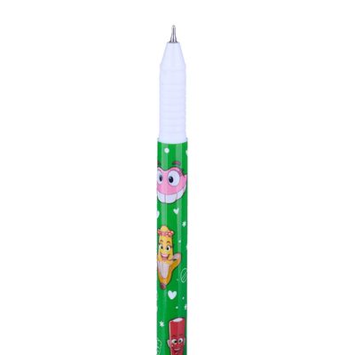 Caneta Gel Fini 0.6mm Com 5 Unidades Leonora