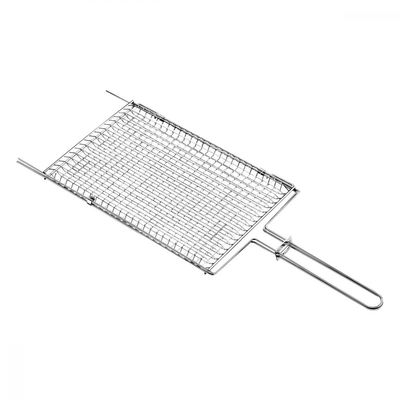 Grelha Tramontina Churrasco em Aço Inox 75,5 x 27 cm
