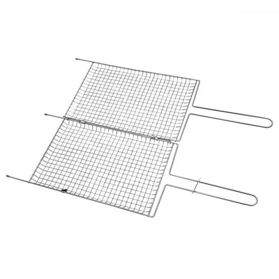 Grelha Tramontina Churrasco em Aço Inox 75,5 x 27 cm