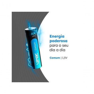 Pilha Comum Aa Tubo C-40 1.5v - Vp2at40c