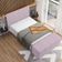 Cabeceira Cama Box Casal King 195 cm Roma W01 Suede Rosê - Lyam