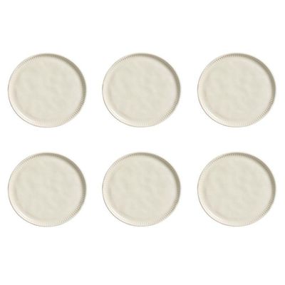 Conjunto Pratos Sobremesa 06 Peças Linhas Clay Porto Brasil