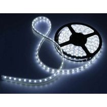 Fita Led Rolo 5m 5050 Branco Frio Dupla Face A Prova D'agua