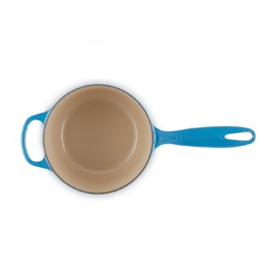 PANELA LE CREUSET MOLHEIRA SIGNATURE 16CM AZURE BLUE 21181162202430