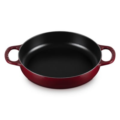 PANELA LE CREUSET REDONDA EVERYDAY SIGNATURE 28CM EM FERRO ESMALTADO VERMELHO RHONE 20331289490422