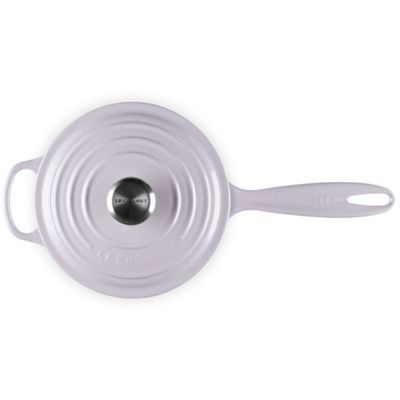 PANELA MOLHEIRA LE CREUSET 18CM 2,2L SIGNATURE FERRO ESMALTADO - Rosa Shallot