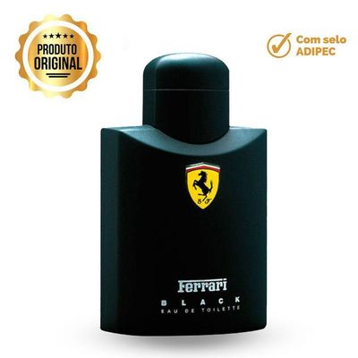 Perfume-ferrari-black-scuderia Eau De Toilette - Perfume Masculino 125ml Original