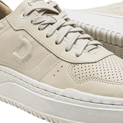 Kit Sapatênis Democrata Denim Block Masculino + Cinto 38 / Bege