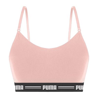 Kit 3 Tops Puma Modal Stretch Feminino GG / Rosa