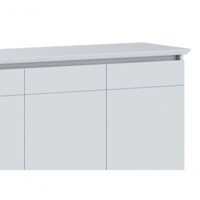 Buffet Classic 3 Portas Branco Acetinado - Imcal Móveis