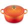 PANELA LE CREUSET REDONDA SIGNATURE FERRO FUNDIDO 24CM FLAMME DORÉE 21177241834479