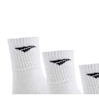 Meia Penalty Esp Cano Medio 3 Pares - Bcoptocinza 33/38 / BRANCO