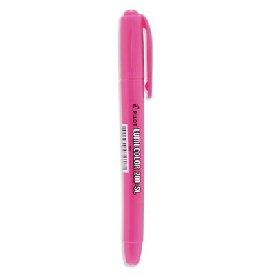 Caixa Caneta Marca Texto Lumi Color 200sl - 12 Unidades - Pilot Rosa