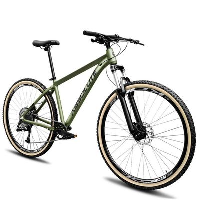 Bicicleta Aro 29 Absolute Nero 5 12v Hollowtech K7 Freio Hidráulico Garfo Trava No Guidão oliva Tam: 15